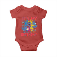 Dino Spider Its My 5th Birthday Baby Onesie Dinosaur Gift For Boys