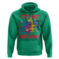 Dino Spider Its My 5th Birthday Hoodie Dinosaur Gift For Boys