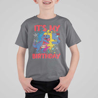 Dino Spider Its My 5th Birthday T Shirt For Kid Dinosaur Gift For Boys