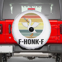 F Honk F Goose With Knife Spare Tire Cover Funny Chaotic Meme Gift - Wonder Print Shop