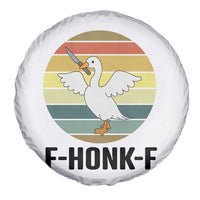 F Honk F Goose With Knife Spare Tire Cover Funny Chaotic Meme Gift - Wonder Print Shop