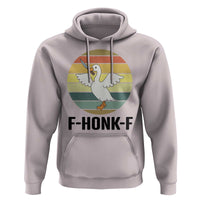 F Honk F Goose With Knife Hoodie Funny Chaotic Meme Gift - Wonder Print Shop