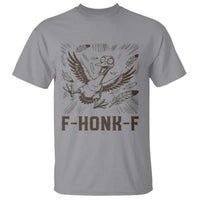 F Honk F Goose Lover T Shirt Funny Silly Chaotic Gift - Wonder Print Shop