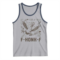 F Honk F Goose Lover Tank Top Funny Silly Chaotic Gift - Wonder Print Shop