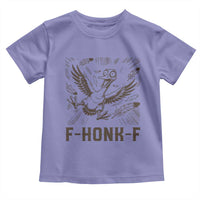 F Honk F Goose Lover Toddler T Shirt Funny Silly Chaotic Gift - Wonder Print Shop