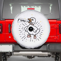 F Caw F Grumpy Goose Spare Tire Cover Funny Attitude Meme Gift - Wonder Print Shop