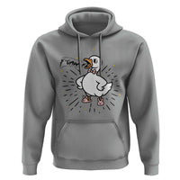 F Caw F Grumpy Goose Hoodie Funny Attitude Meme Gift - Wonder Print Shop