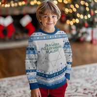 In A World Full Of Darkness Be A Light Hanukkah Ugly Sweater Christmas Quote Gift - Wonder Print Shop