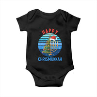 Happy Chrismukkah Baby Onesie Menorah Candle Christmas Tree Holiday Jewish Gift - Wonder Print Shop