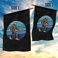 Funny Christmas Hanukkah Bigfoot Lover Garden Flag Jewish Holiday Gift - Wonder Print Shop