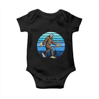 Funny Christmas Hanukkah Bigfoot Lover Baby Onesie Jewish Holiday Gift - Wonder Print Shop