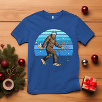 Funny Christmas Hanukkah Bigfoot Lover T Shirt Jewish Holiday Gift - Wonder Print Shop