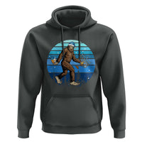 Funny Christmas Hanukkah Bigfoot Lover Hoodie Jewish Holiday Gift - Wonder Print Shop