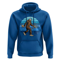 Funny Christmas Hanukkah Bigfoot Lover Hoodie Jewish Holiday Gift - Wonder Print Shop