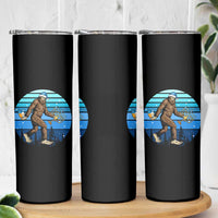 Funny Christmas Hanukkah Bigfoot Lover Skinny Tumbler Jewish Holiday Gift - Wonder Print Shop