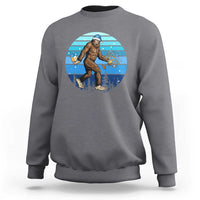 Funny Christmas Hanukkah Bigfoot Lover Sweatshirt Jewish Holiday Gift - Wonder Print Shop