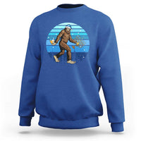 Funny Christmas Hanukkah Bigfoot Lover Sweatshirt Jewish Holiday Gift - Wonder Print Shop