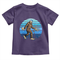 Funny Christmas Hanukkah Bigfoot Lover Toddler T Shirt Jewish Holiday Gift - Wonder Print Shop