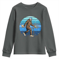 Funny Christmas Hanukkah Bigfoot Lover Youth Sweatshirt Jewish Holiday Gift - Wonder Print Shop