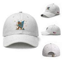 Funny Hanukkah Bigfoot Lover Jewish Holiday Gift Baseball Cap