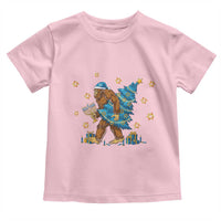 Funny Hanukkah Bigfoot Lover Jewish Holiday Gift Toddler T Shirt - Wonder Print Shop