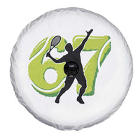 Funny Gen Z Alpha Gift Spare Tire Cover Six Seven Meme Tennis Lover - Wonder Print Shop