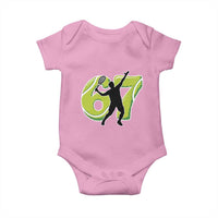 Funny Gen Z Alpha Gift Baby Onesie Six Seven Meme Tennis Lover - Wonder Print Shop