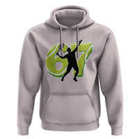 Funny Gen Z Alpha Gift Hoodie Six Seven Meme Tennis Lover - Wonder Print Shop