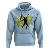 Funny Gen Z Alpha Gift Hoodie Six Seven Meme Tennis Lover - Wonder Print Shop