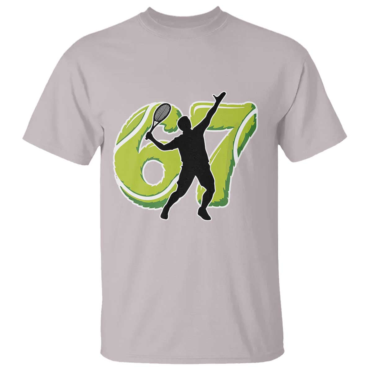 Funny Gen Z Alpha Gift T Shirt Six Seven Meme Tennis Lover - Wonder Print Shop