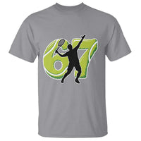 Funny Gen Z Alpha Gift T Shirt Six Seven Meme Tennis Lover - Wonder Print Shop