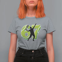 Funny Gen Z Alpha Gift T Shirt For Women Six Seven Meme Tennis Lover - Wonder Print Shop