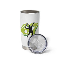 Funny Gen Z Alpha Gift Tumbler Cup Six Seven Meme Tennis Lover - Wonder Print Shop