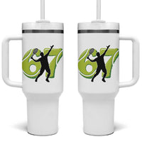 Funny Gen Z Alpha Gift Tumbler With Handle Six Seven Meme Tennis Lover - Wonder Print Shop