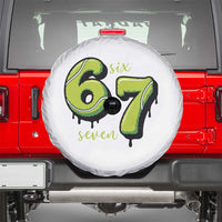 Six Seven Meme Tennis Lover Spare Tire Cover Gen Alpha Slang Gift - Wonder Print Shop