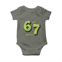 Six Seven Meme Tennis Lover Baby Onesie Gen Alpha Slang Gift - Wonder Print Shop
