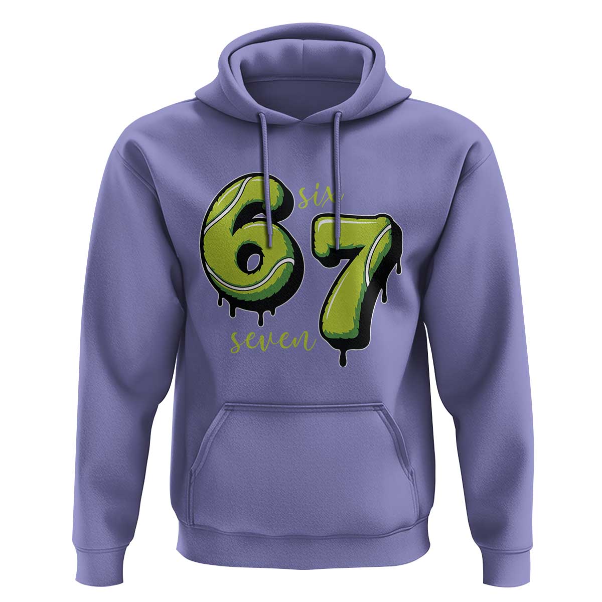 Six Seven Meme Tennis Lover Hoodie Gen Alpha Slang Gift - Wonder Print Shop