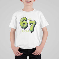 Six Seven Meme Tennis Lover T Shirt For Kid Gen Alpha Slang Gift - Wonder Print Shop