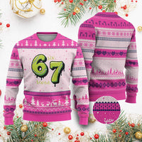 Six Seven Meme Tennis Lover Ugly Christmas Sweater Gen Alpha Slang Gift - Wonder Print Shop
