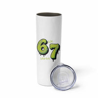 Six Seven Meme Tennis Lover Skinny Tumbler Gen Alpha Slang Gift - Wonder Print Shop