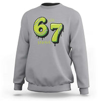 Six Seven Meme Tennis Lover Sweatshirt Gen Alpha Slang Gift - Wonder Print Shop