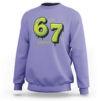 Six Seven Meme Tennis Lover Sweatshirt Gen Alpha Slang Gift - Wonder Print Shop
