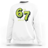 Six Seven Meme Tennis Lover Sweatshirt Gen Alpha Slang Gift - Wonder Print Shop