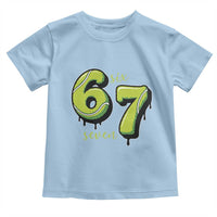 Six Seven Meme Tennis Lover Toddler T Shirt Gen Alpha Slang Gift - Wonder Print Shop