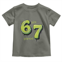Six Seven Meme Tennis Lover Toddler T Shirt Gen Alpha Slang Gift - Wonder Print Shop