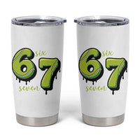 Six Seven Meme Tennis Lover Tumbler Cup Gen Alpha Slang Gift - Wonder Print Shop