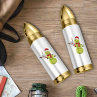 Funny Christmas Tennis Snowman Bullet Tumbler Tennis Lover Gift - Wonder Print Shop