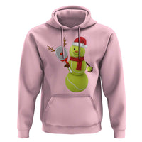 Funny Christmas Tennis Snowman Hoodie Tennis Lover Gift - Wonder Print Shop