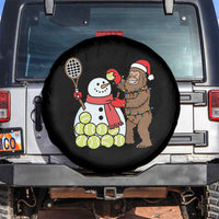 Funny Squatch Christmas Tennis Gift Spare Tire Cover Bigfoot Player Enthusiast - Wonder Print Shop