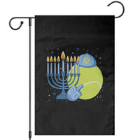 Jewish Tennis Player Hanukkah Garden Flag Funny Racquet Lover Gift - Wonder Print Shop